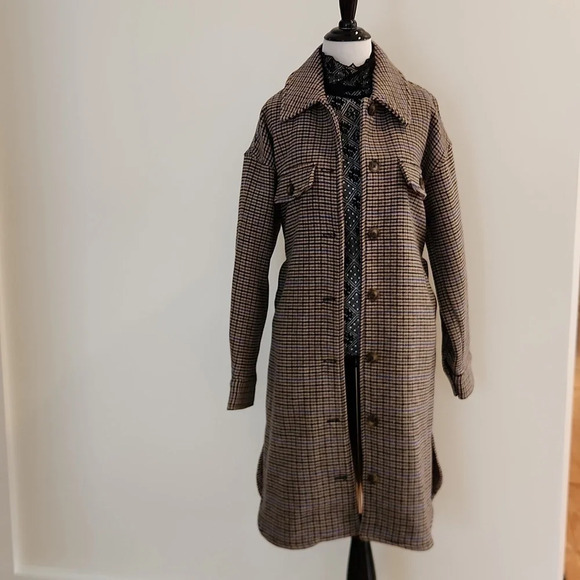 NWT || VERO MODA || wool shacket/jacket - Picture 4 of 7